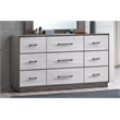 Glory Furniture Aberdeen G02500-D Dresser  Gray/Oak