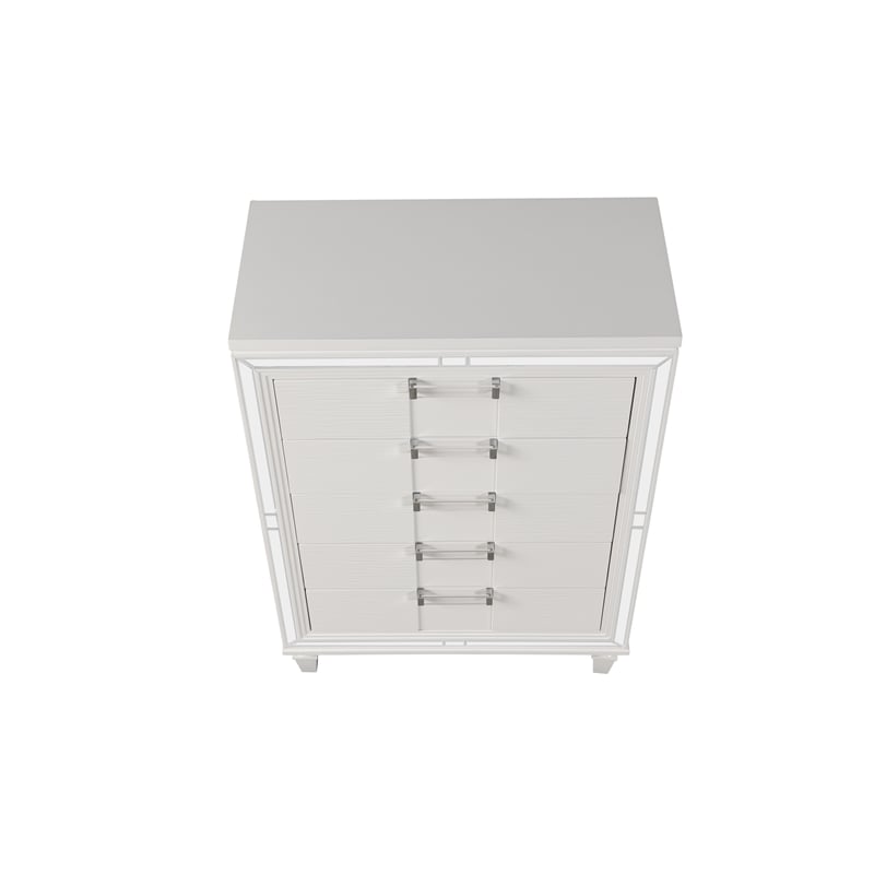 Glory Furniture Genoa G05790-CH Chest  Sparkling White