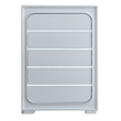 Glory Furniture Milan 5-Drawers Wood Bedroom Chest in White