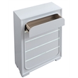 Glory Furniture Milan 5-Drawers Wood Bedroom Chest in White