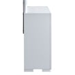 Glory Furniture Milan 6-Drawers Wood Bedroom Dresser in White