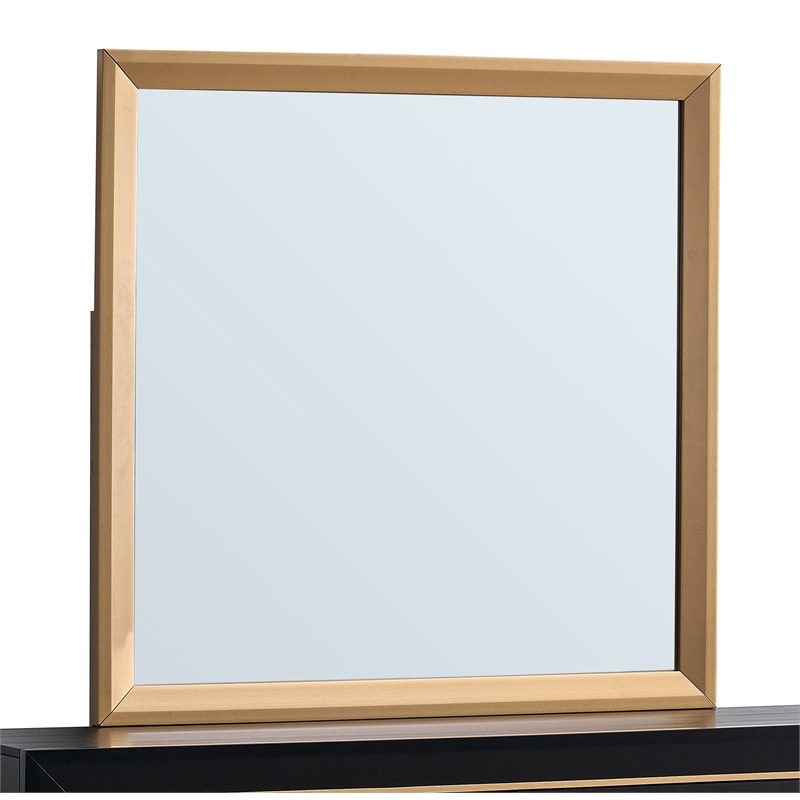 Glory Furniture Kramer G006900-M MIRROR  Black Gold