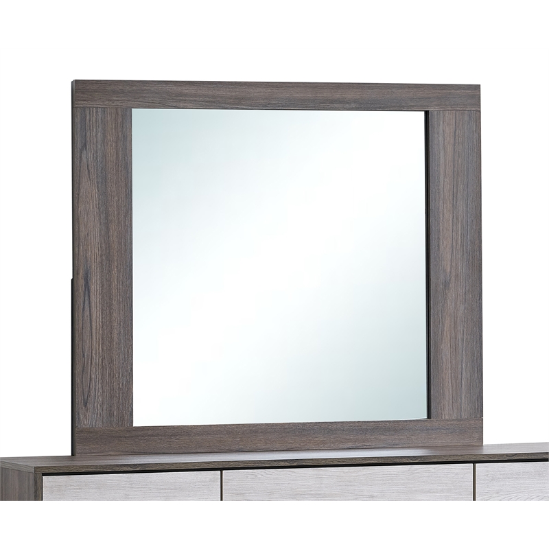 Glory Furniture Aberdeen G02500-M Mirror  Gray Oak