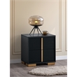 Glory Furniture Steeler G004500-N NIGHTSTAND  Black Gold