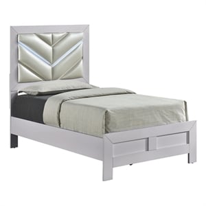 Glory Furniture Moreland G002900A-TB Twin Bed  Sparkling White