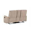 Glory Furniture Paterson Loveseat with Console in Beige