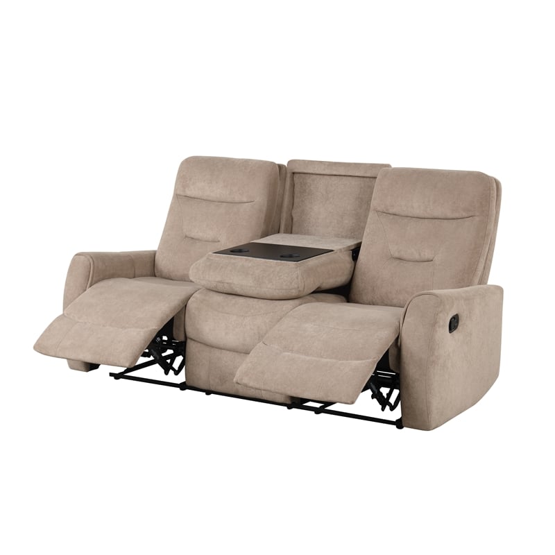 Glory Furniture Paterson Sofa in Beige