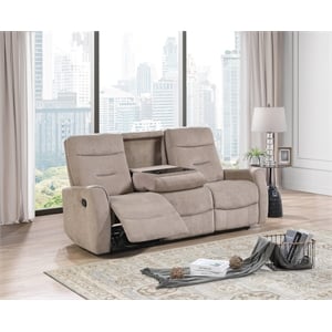 Glory Furniture Paterson Sofa in Beige