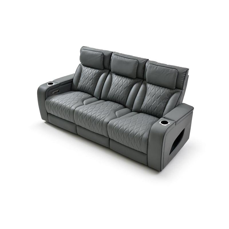 Glory Furniture Lumin Sofa in Gray
