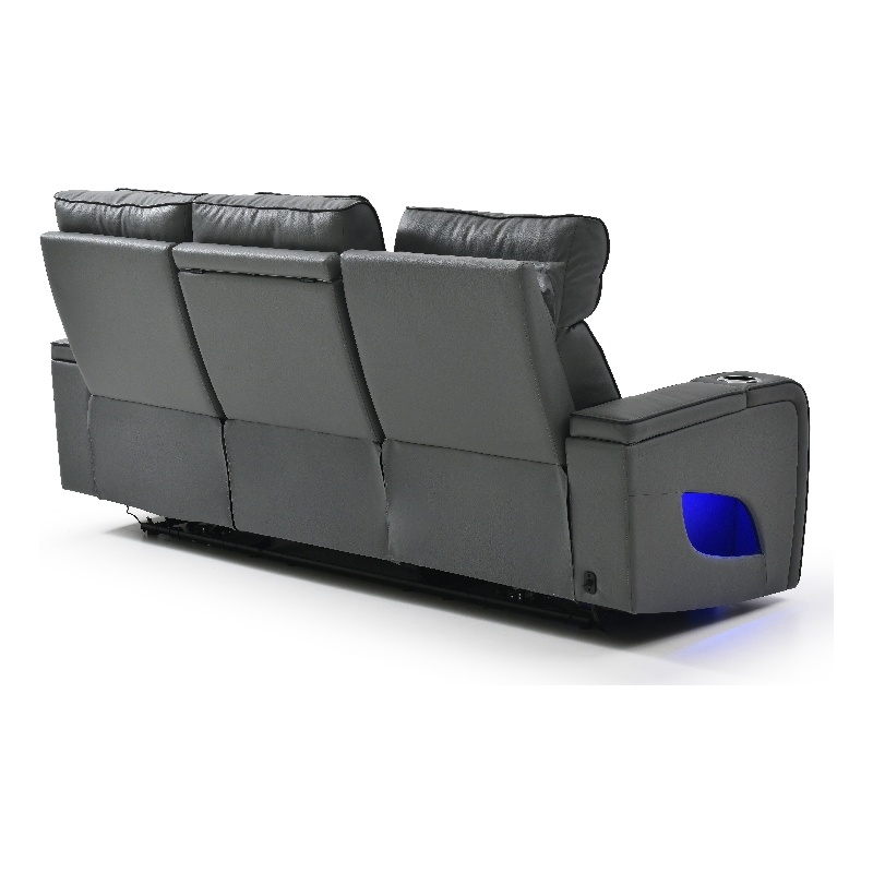 Glory Furniture Lumin Sofa in Gray