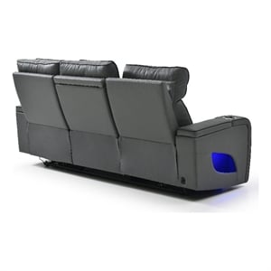 Glory Furniture Lumin Sofa in Gray