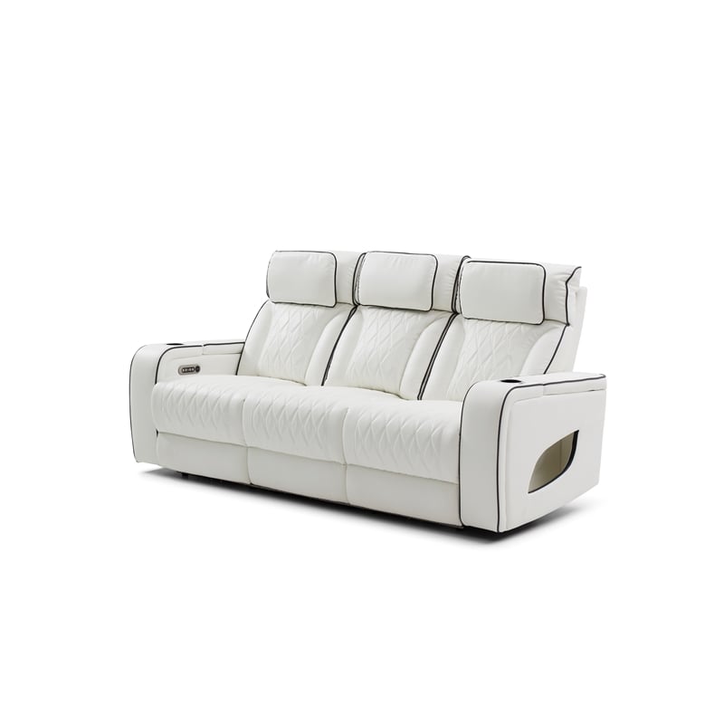 Glory Furniture Lumin Sofa in White