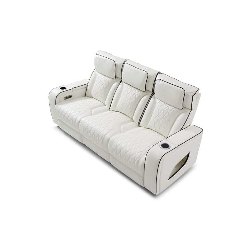 Glory Furniture Lumin Sofa in White