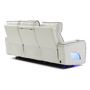 Glory Furniture Lumin Sofa in White