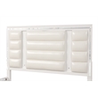 Glory Furniture Genoa King Bed in Sparkling White