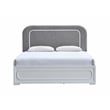 Glory Furniture Milan King Bed Gray Fabric