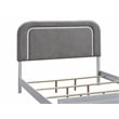 Glory Furniture Milan King Bed Gray Fabric