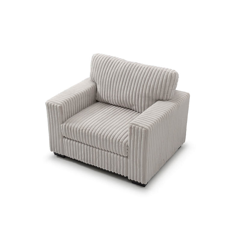 Glory Furniture Teddy G00187A-C Chair IVORY Teddy Fabric
