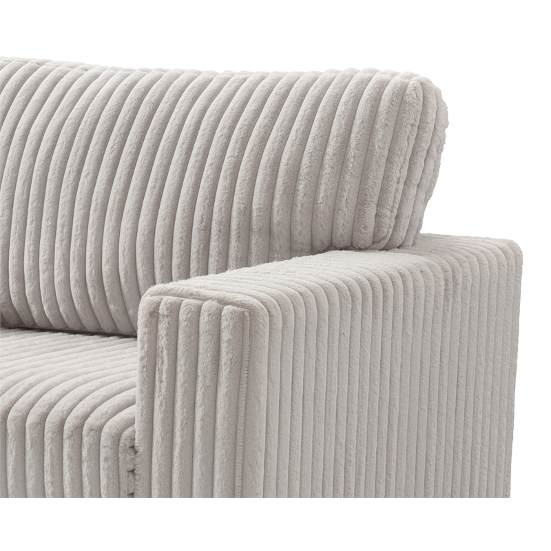 Glory Furniture Teddy G00187A-C Chair IVORY Teddy Fabric