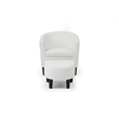 Glory Furniture Salem G00202-C Chair+Ottoman White