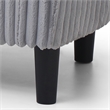 Glory Furniture Salem G00206-C Chair+Ottoman Gray