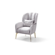 Glory Furniture Eaton G00244A-C Chair Shiny Silver