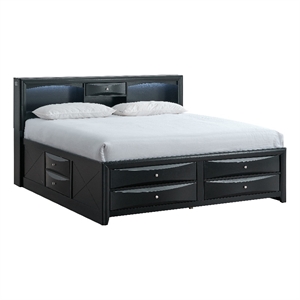 Glory Furniture Marilla G1500S-QSB7 Queen Bed Black