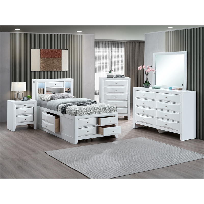 Glory Furniture Marilla G1570S-FSB7 Full Bed in White