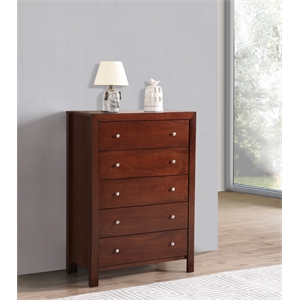 Glory Furniture Burlington G2400C-FSB Full Storage Bed Cherry
