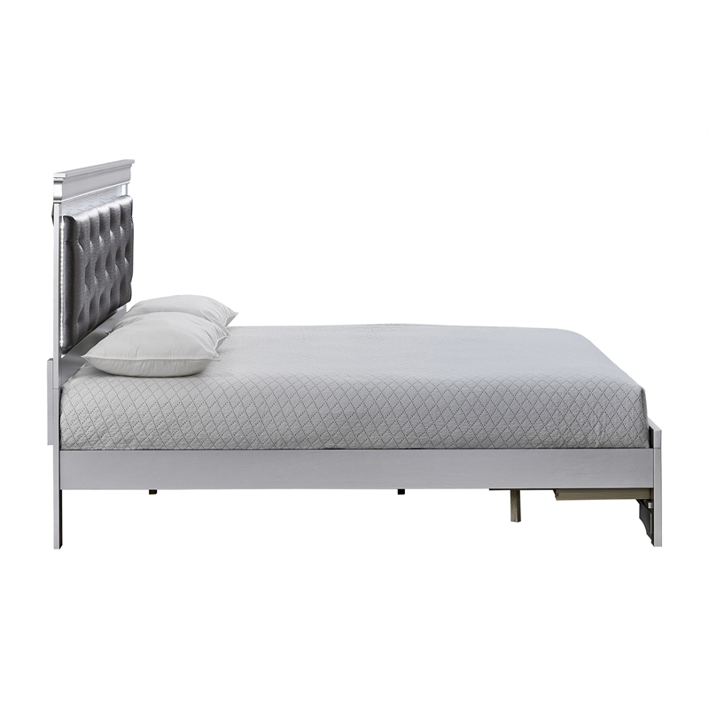Glory Furniture Lorana G6500F-FSB Full Bed Silver Champagne