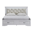 Glory Furniture Lorana G6590F-FSB Full Bed Sparkling White