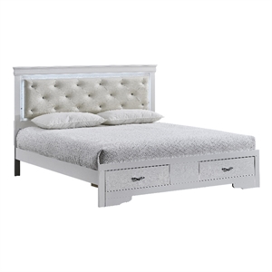 Glory Furniture Lorana G6590F-FSB Full Bed Sparkling White