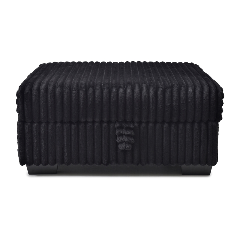 Glory Furniture Teddy G00183-O Ottoman BLACK