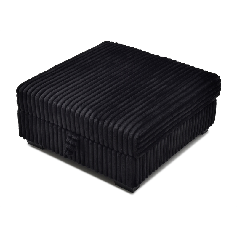 Glory Furniture Teddy G00183-O Ottoman BLACK
