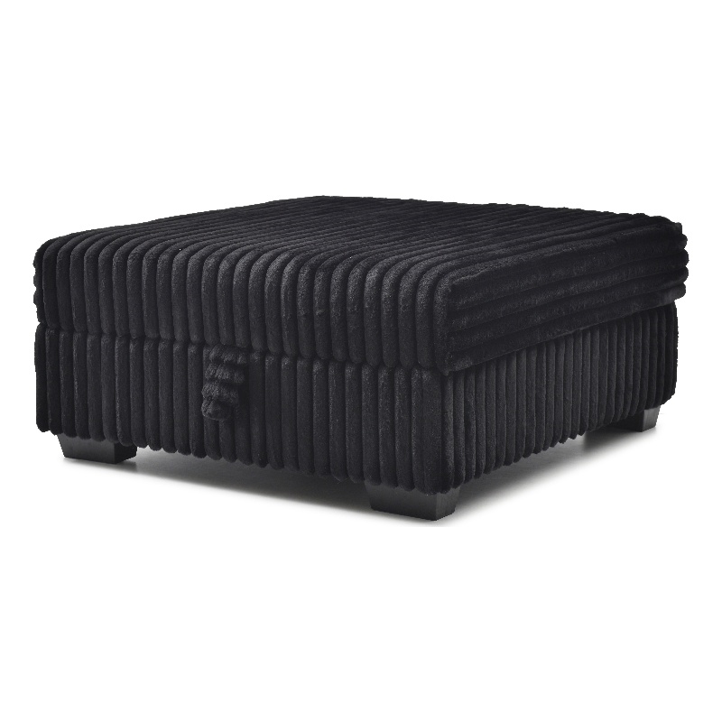 Glory Furniture Teddy G00183-O Ottoman BLACK