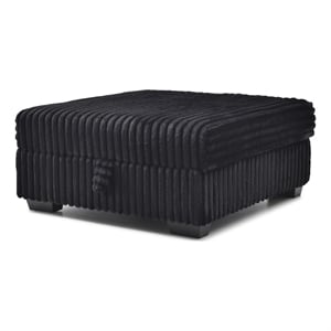 Glory Furniture Teddy G00183-O Ottoman BLACK