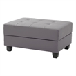 Glory Furniture Nyla G202-O Ottoman GRAY
