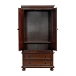 Glory Furniture Meade G8910-A Armoire in Brown Cherry