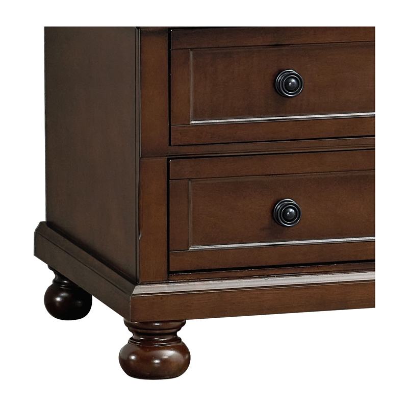Glory Furniture Meade G8910-A Armoire in Brown Cherry