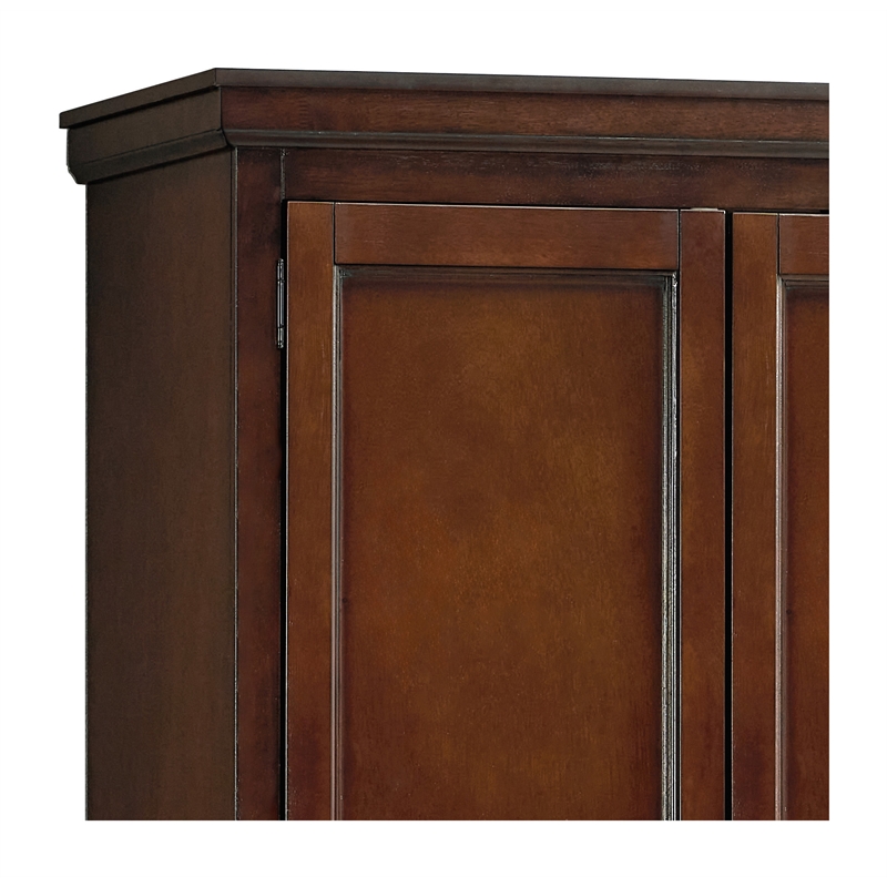 Glory Furniture Meade G8910-A Armoire in Brown Cherry
