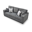 Glory Furniture Teddy G00180A-S Sofa GRAY Soft Chenille