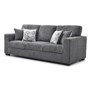 Glory Furniture Teddy G00180A-S Sofa GRAY Soft Chenille