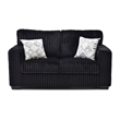 Glory Furniture Teddy G00183A-L Loveseat BLACK Chenille