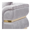 Glory Furniture Eaton G00244A-L Loveseat Shiny Silver