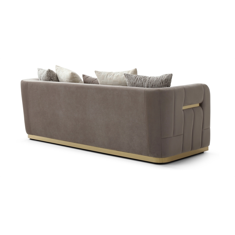 Glory Furniture Lexington G00280A-S Sofa Brown/Light Beige