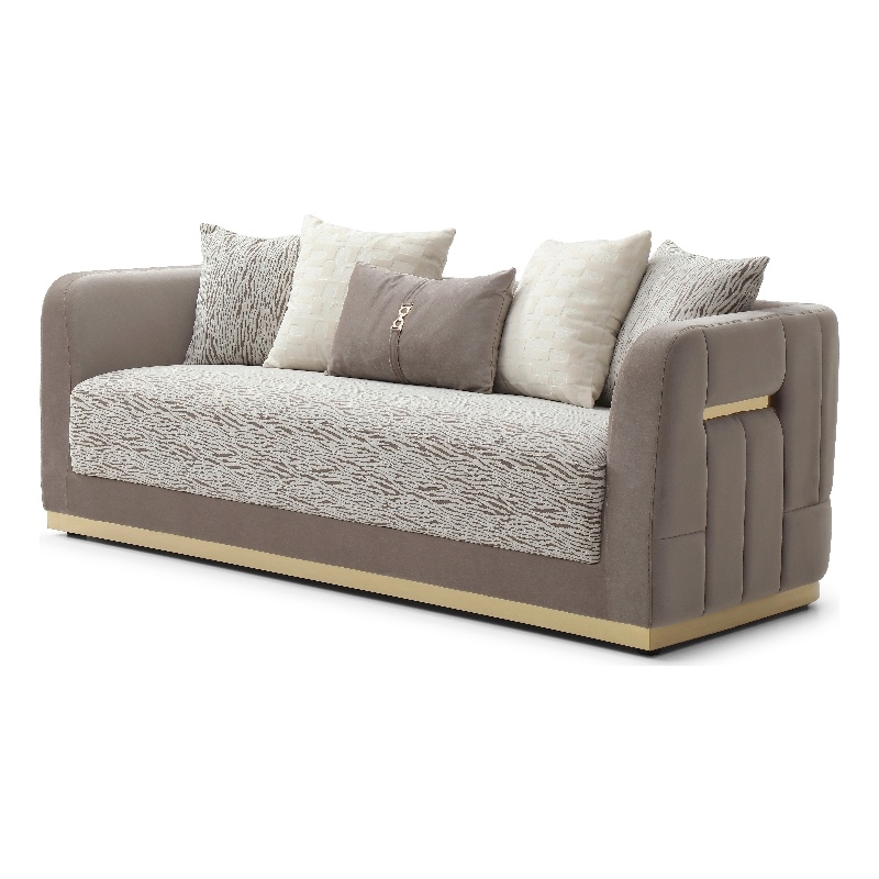 Glory Furniture Lexington G00280A-S Sofa Brown/Light Beige