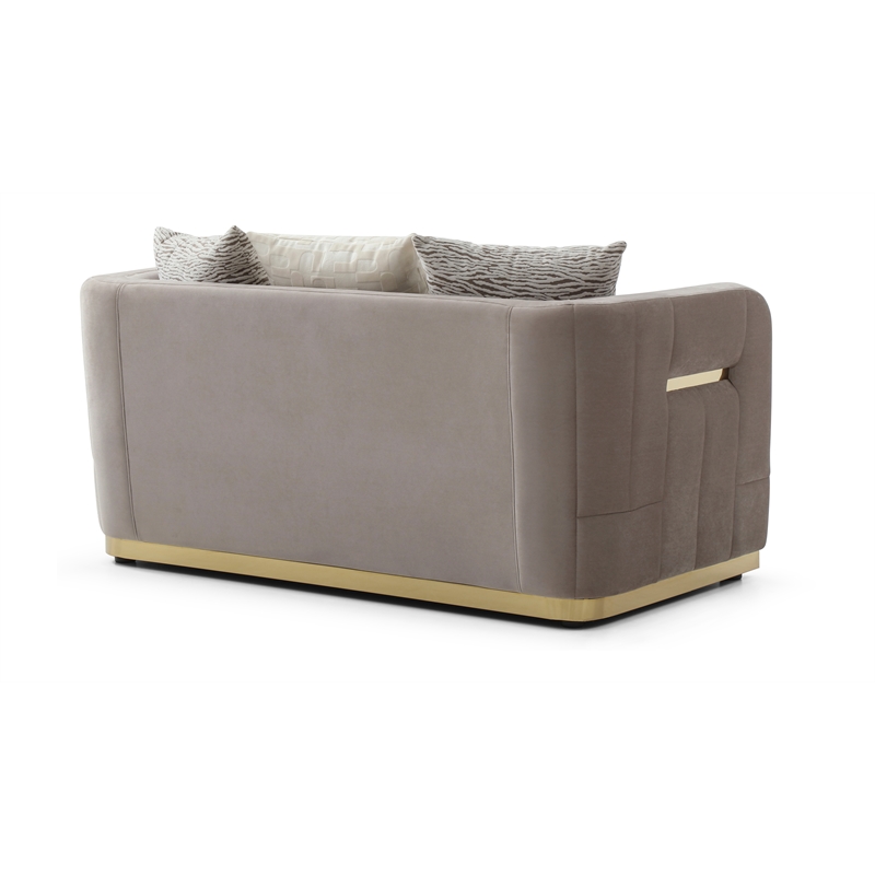 Glory Furniture Lexington G00280A-S Sofa Brown/Light Beige