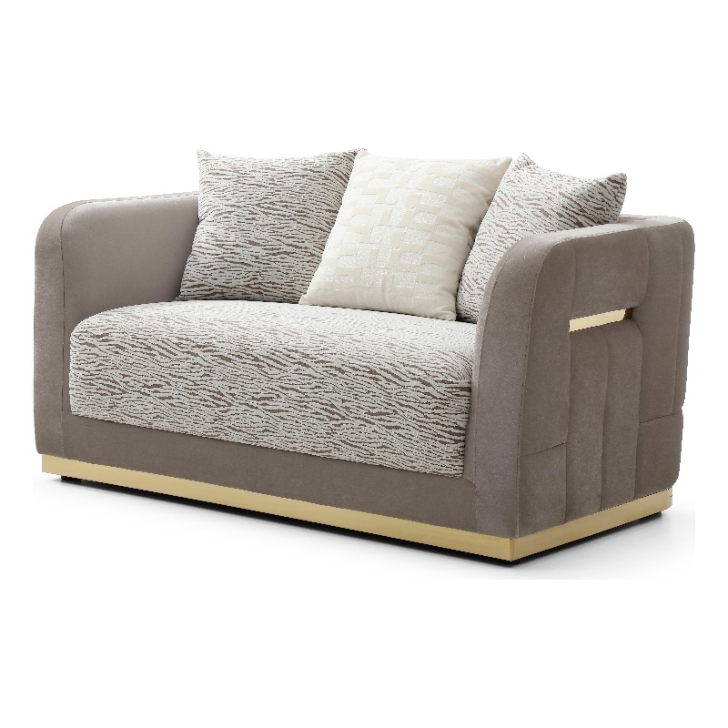 Glory Furniture Lexington G00280A-S Sofa Brown/Light Beige