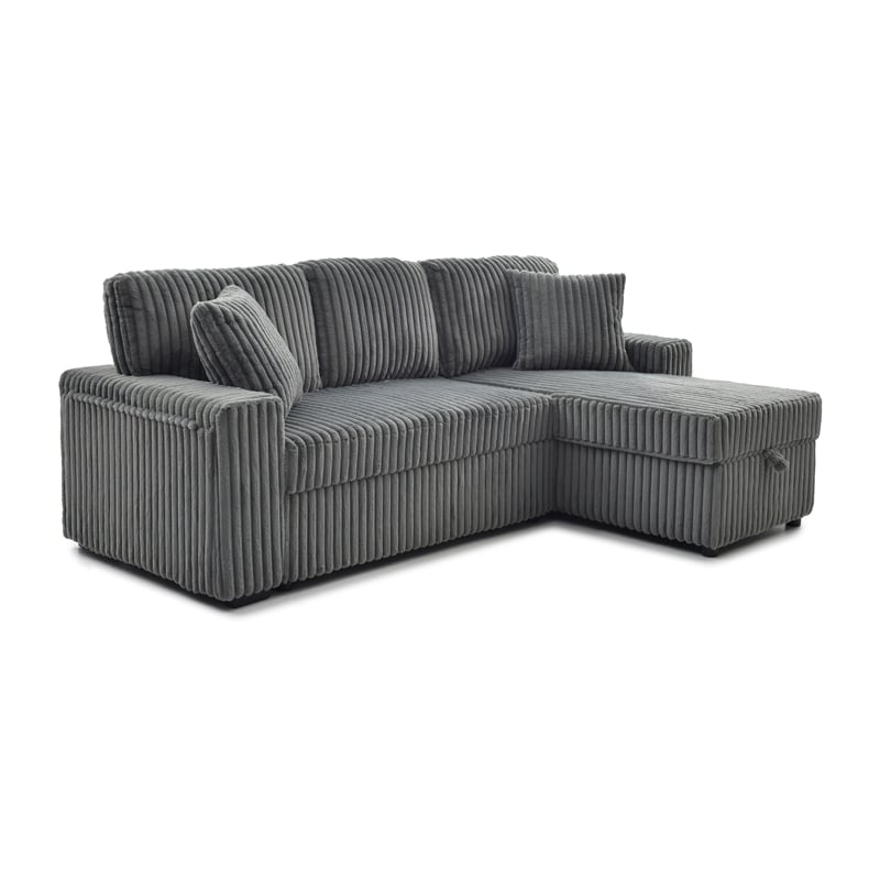 Glory Furniture Connie G00400-SCH Sofa Bed Chaise Gray