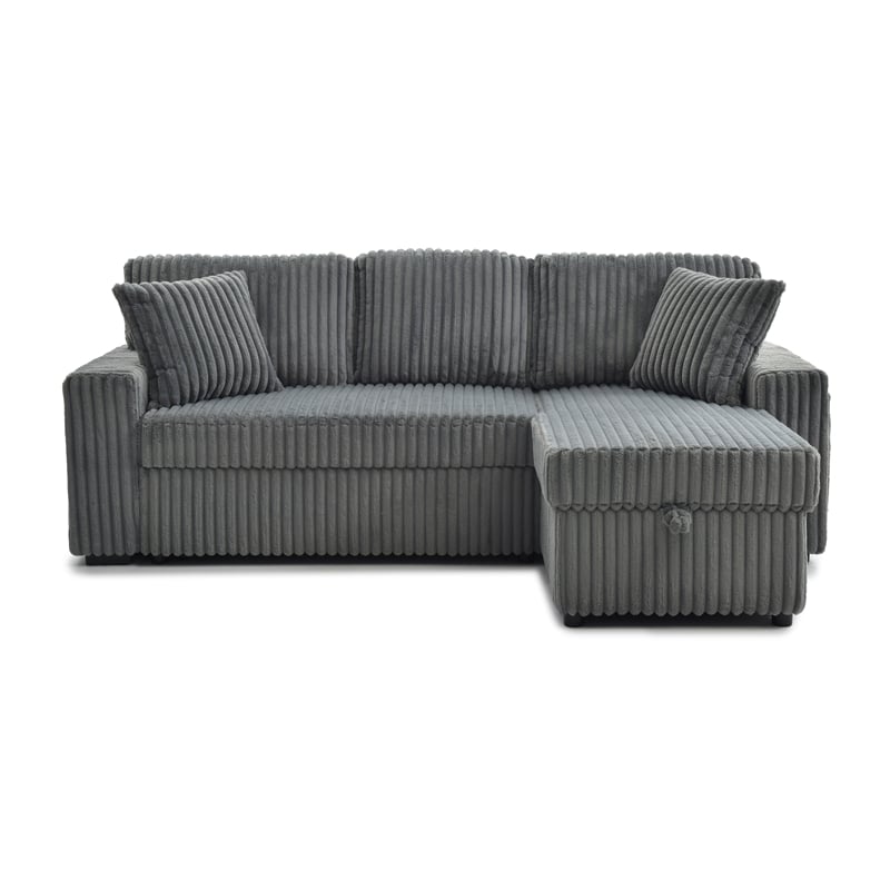 Glory Furniture Connie G00400-SCH Sofa Bed Chaise Gray